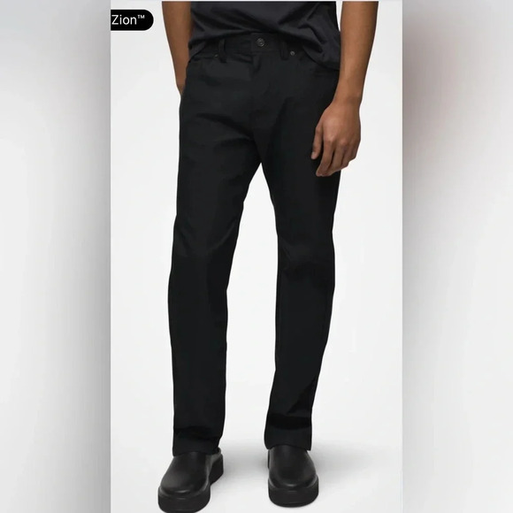 NWT Prana Men’s Brion Pant II Straight Leg Rezion Lightweight  Size W 35” X 36” - Picture 1 of 13